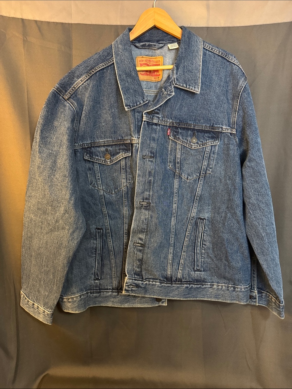 Levi's Blue Denim Trucker Jacket